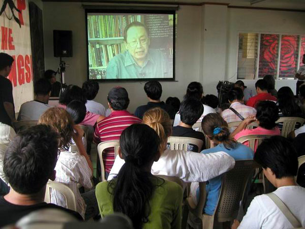 Video Conference of Prof. Jose Maria Sison with Bayan Leaders and the Press