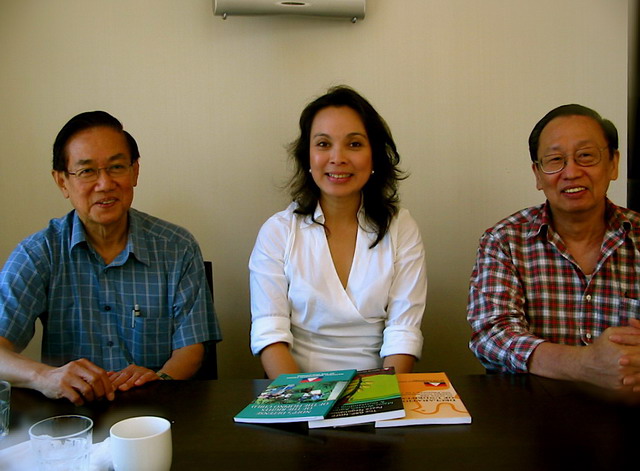 Meeting with former Senator Loren Legarda and NDFP Panel Chair Louie Jalandoni